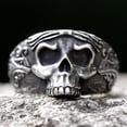 thumbnail image 6 of ZMY Home Sugar Skull Ring Stainless Steel Party Jewelry for Men Women (9), 6 of 7