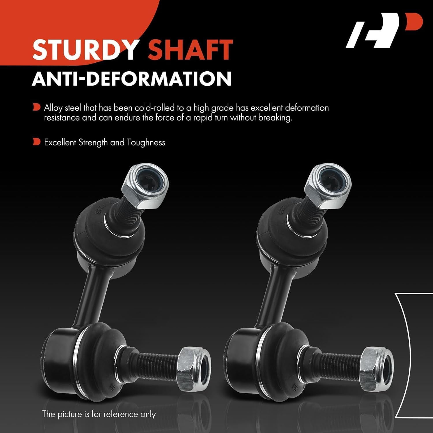 A-Premium 2x Front Sway Bar Links Stabilizer Bar Links, Compatible with Nissan Frontier 2005-2019, Pathfinder 2005-2012, Xterra 2005-2015 & Suzuki Equator 2009-2012, Replace # K80470, K80471
