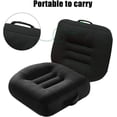thumbnail image 5 of OhhGo Car Booster Seat Cushion, Comfort Seat Cushion Heightening Posture Chair Cushion Pillow for Office Adult Chair/Car Seat Relief Pad, Black, 5 of 12