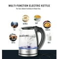 thumbnail image 4 of Azeus 1.8L Electric Kettle CX-817 - Fast Boil, Auto Shut-Off, Boil-Dry Protection, 360° Swivel Base - Stainless Steel Water Boiler for Tea, Coffee, and Hot Water, 4 of 4