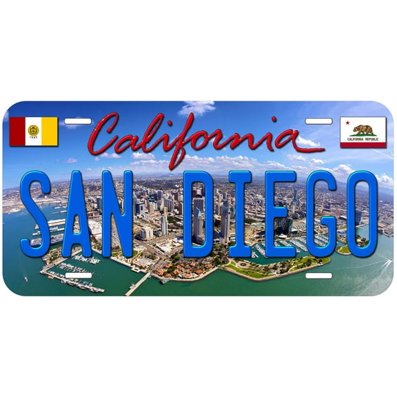 San Diego CA TAG01 Novelty Car Auto License Plate