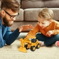 thumbnail image 7 of Gallickan Construction Toys, Construction Vehicle for Kids Ages 2 & Up, Excavator, Road Roller, Front Loader, Great Gift for Boys, B, 7 of 7