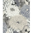 thumbnail image 2 of Grey Bold Floral Blossoms R8127, 2 of 2