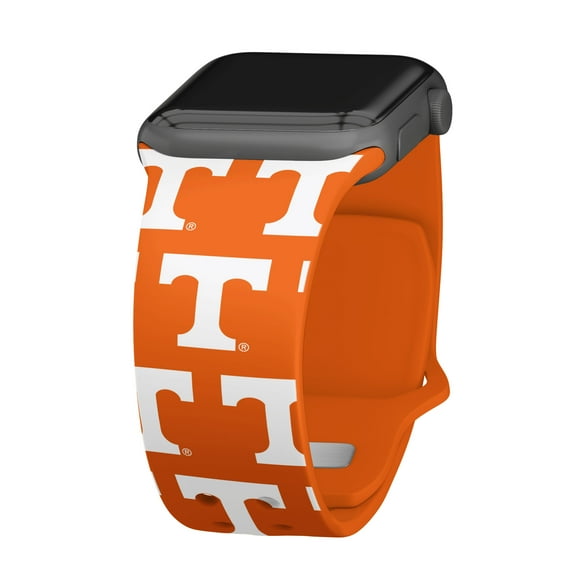 Tennessee HD Repeating Logo Unisex Watch Band for Apple Watch, 42/44/45/49mm(46mm Series 10) Long by Affinity Bands