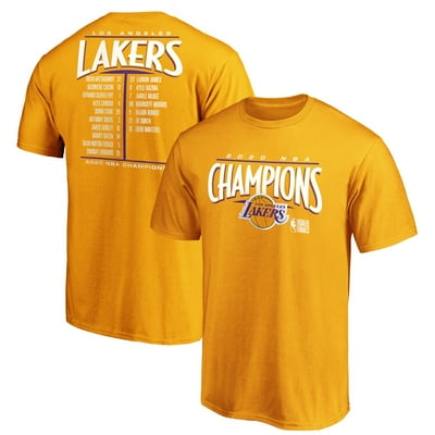 Los Angeles Lakers 2020 NBA Finals Champions Gold Camiseta in Uruguay at UYU 2761 Rating 5