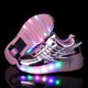 thumbnail image 1 of Zapatos luminosos recargables con luz LED, ruedas dobles para niños y niñas, zapatos con luz, zapatos con ruedas, 1 of 5