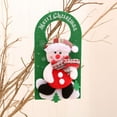 thumbnail image 4 of HomelyJoy Christmas Bathroom Decor, Christmas Door Hanger, Christmas Decorations for Door - Festive Doorknob Covers, Cute Merry Christmas Ornament Signs for Home and Hotel Bedroom Door Knob Decor, 4 of 7
