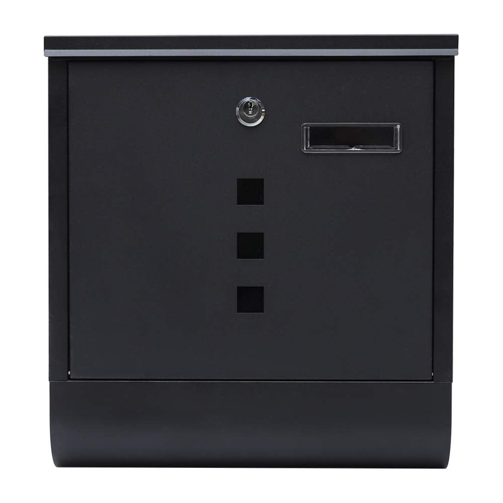 Outdoor Ultimate Secure Wall Mounted Locking Steel Mailbox
