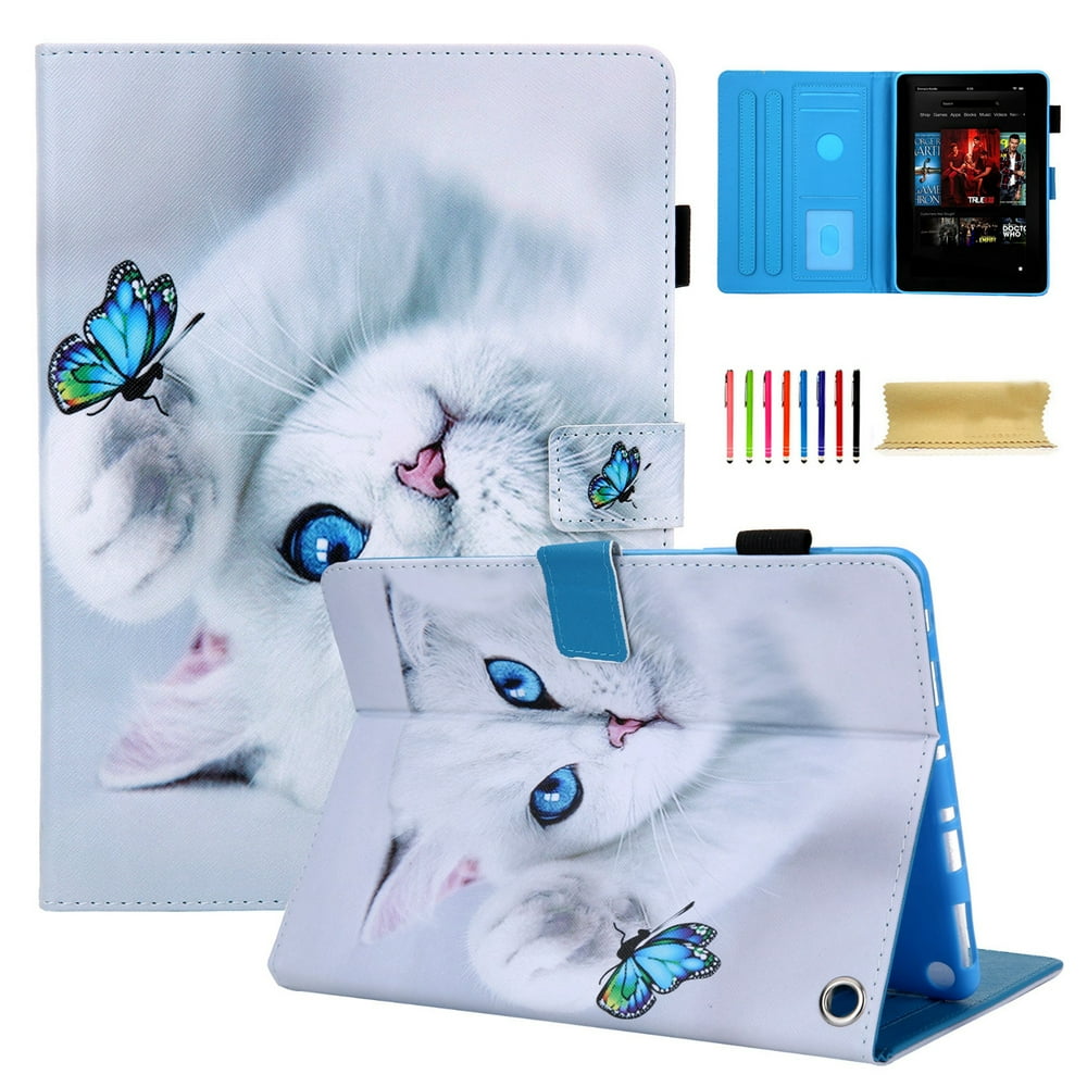 Dteck Flip Case for AllNew Kindle Fire HD 10 2021/Fire HD 10 Plus 2021