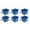 Blue#760420BB, variant on Graduation Doctoral Cap Candy Boxes, Surprise Gift Packaging Bags With Graduation Theme Design, Party Favor Storage Pouches For College Graduation Celebration, 24Pcs Set