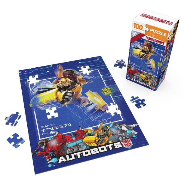 Spin Master Games, Transformers 100-Piece Jigsaw Puzzle, for