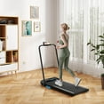 thumbnail image 2 of Costway 3 in 1 Folding Treadmill with Remote Control LED Display and APP for Home Blue, 2 of 11