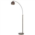 thumbnail image 1 of Cal Lighting BO-2030-1L-RU 100 W Metal Arc Floor Lamp With Metal Shades, Rust Finish, 1 of 1