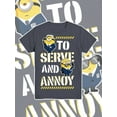 thumbnail image 5 of Minions T-Shirt Boy's To Serve and Annoy Bob Stuart Short Sleeve Top, 5 of 5