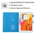 thumbnail image 6 of iPad 10.2" 7th Generation Case, iPad Air 3 Case, iPad Pro 10.5" Case, Allytech PU Leather Pencil Holder Shockproof Auto Sleep Wake Kickstand Flip Cover for Apple 10.2"/ Air 3/ Pro 10.5",Butterfly, 6 of 7