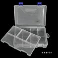 thumbnail image 2 of Boîte de Rangement en Plastique à Compartiments Réglables 6-10 Grilles Étui à Vis Organisateur, 2 of 7