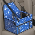 thumbnail image 1 of Bolsa de asiento de coche impermeable llevar gato cachorro bolsa plegable Oxford Pet Carrier Protector Hugtrwg Para estrenar, 1 of 6