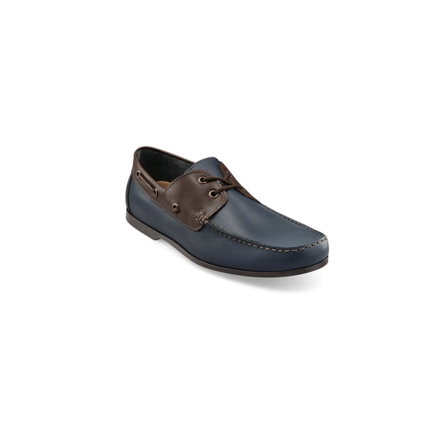 MOCASÍN 100% PIEL CON PLANTILLA CONFORTABLE COLOR MARINO Mundo Terra 028566