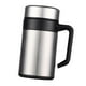thumbnail image 3 of Taza termo de acero inoxidable esmerilado de 304 pulgadas Plateado, 3 of 7