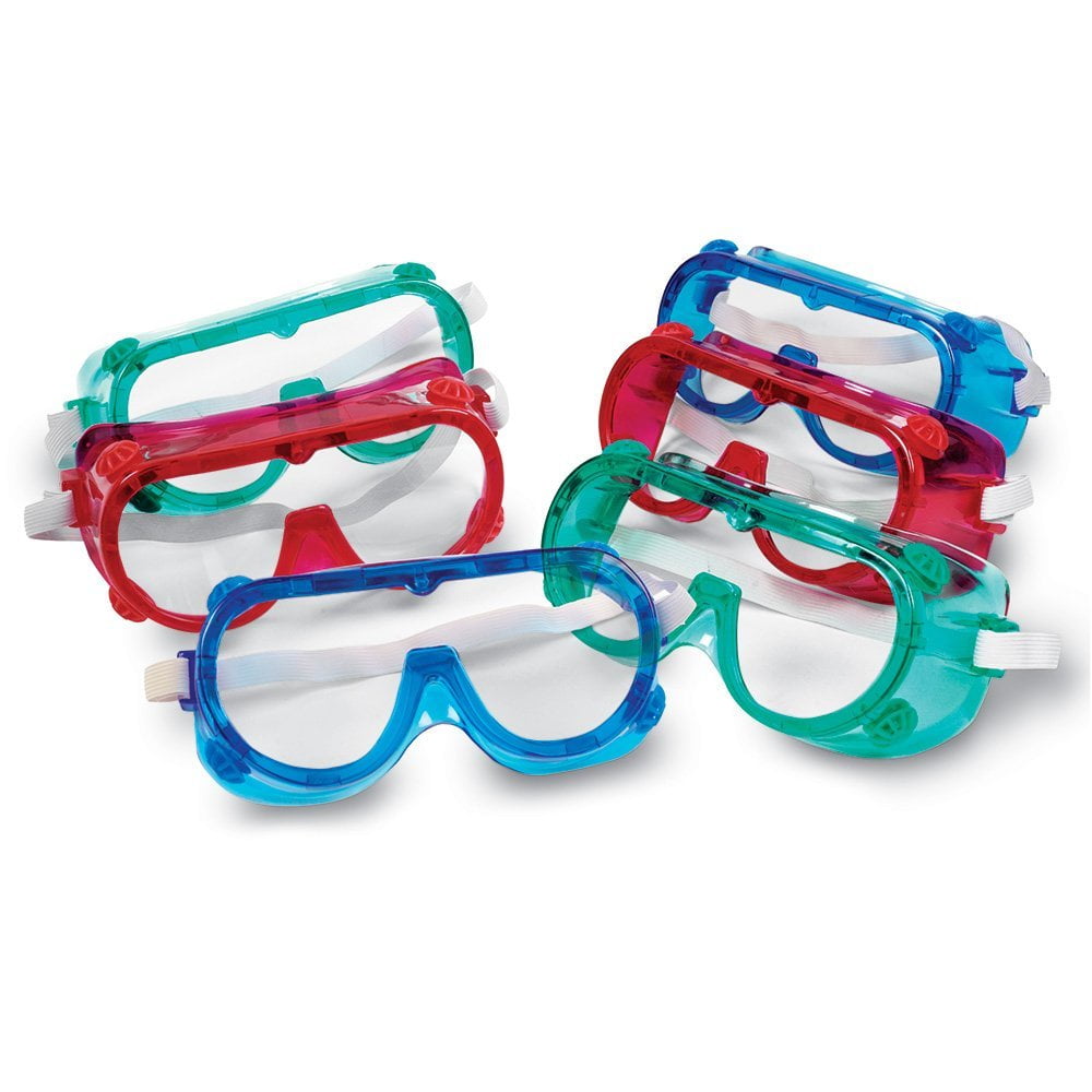 Learning Resources Colored Safety Goggles, Classroom Supplies, Ages 8
