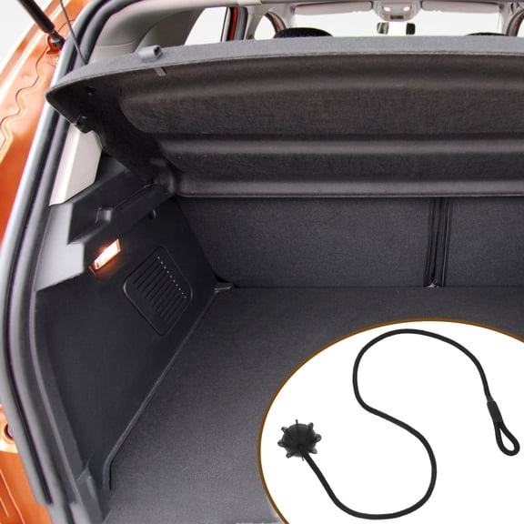 PTOOTP 2-Pack Heavy Duty Car Trunk Tie Down Straps for Secure Rear Storage and Parcel Shelf Organization