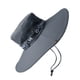 thumbnail image 4 of Sombrero de pesca transpirable de algodón y poliéster, sombrero de ala grande para el sol para hombre, verano, escalada de montaña, gris oscuro, 4 of 12