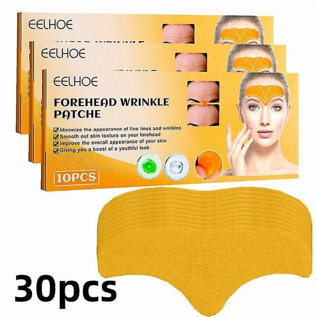 30pcs Collagen Film Collagen Soluble Patches Film Anti Aging Eye Mask Wrinkles Remover Moisturizing Face Lifting