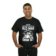 thumbnail image 2 of Never Underestimate An Old Man With A Drum Set Funny Drummer T-Shirt, 2 of 3