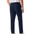 thumbnail image 3 of Htigea Mens Corduroy Joggers Pants Casual Cargo Pants Drawstring Elastic Waist Baggy Tapered Sweatpants with Pockets Navy,S, 3 of 5
