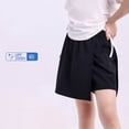thumbnail image 2 of Girls Lightweight Sports Shorts, Elastic Waist Breathable Quick Dry Skorts, Kids Hiking Outdoor Active Bottoms for Girls Ages 5-15, 2 of 6