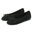 thumbnail image 6 of Sngxgn Women's Flat Shoes Comfortable Casual Ballet Shoes(Black,42), 6 of 7