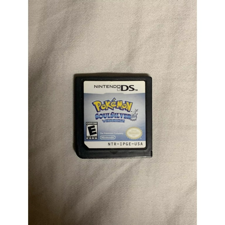 NDS Game US Version of Pokemon HeartGold & SoulSilver 2pcs