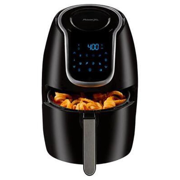 PowerXL Vortex Black 7 qt Programmable Digital Air Fryer