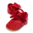 thumbnail image 4 of Baby Girls Cute Moccasinss Heart Pattern Soft Sole Leather Flats, 4 of 8