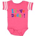 thumbnail image 3 of Inktastic I Love Daddy Girls Girls Baby Bodysuit, 3 of 5