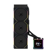 Lian Li HS2LCDS36TB Hydroshift II LCD-S 360TL 360mm ARGB Liquid CPU Cooler Black