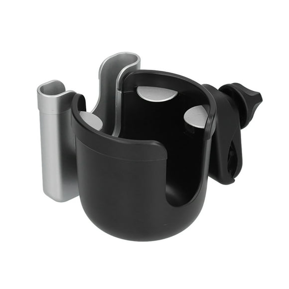 Portabotellas De Agua Para Bicicleta, Portavasos Universal Ajustable 2 En 1 Para Carritos Para Silla De Ruedas