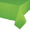 Party Central Pack of 6 Tropical Fresh Lime Green Disposable Banquet Party Table Covers 9'