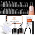 thumbnail image 1 of Kit de uñas de gel para uñas postizas Modelones, tamaño mediano, con 500 puntas, 1 of 9