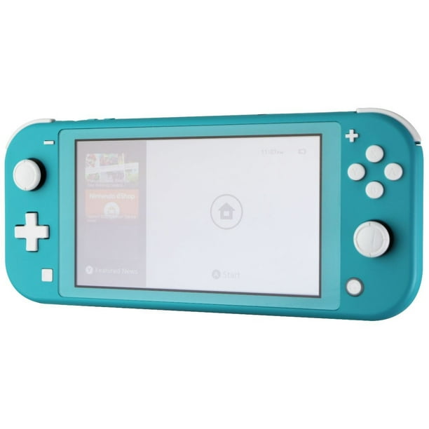 Nintendo Switch Lite Handheld Gaming Console Turquoise HDH 001 Used Walmart