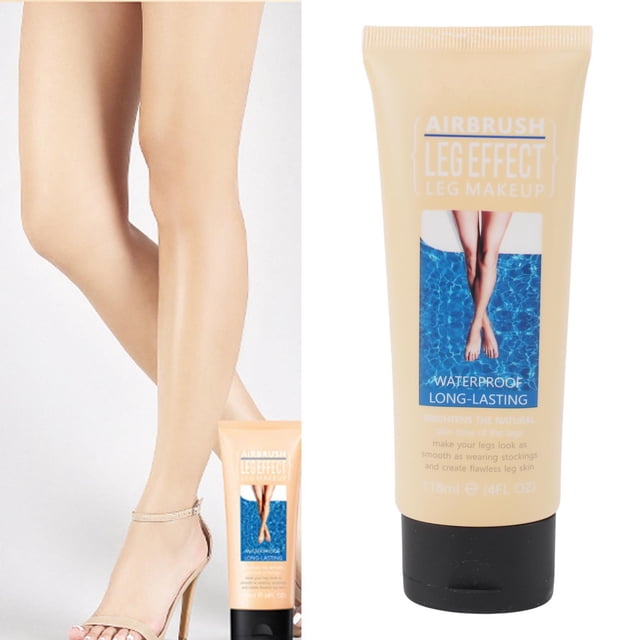Sonew Loción de Maquillaje para Piernas, Base de Maquillaje Líquida, Hidratante Impermeable de Larga Duración, Cosmético Corporal para Piernas de Cobertura completa, para Cara Cara