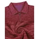 thumbnail image 5 of Sudadera con capucha para mujer Sudadera con capucha de color sólido Manga larga Cuello con cremallera Top suelto informal de otoño, Rojo vino, L tholdsy AP003716-23, 5 of 7