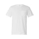 thumbnail image 1 of Camiseta blanca con bolsillo de jersey Bella+Canvas 3021, 1 of 1