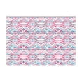 thumbnail image 1 of Ambesonne Pastel Jigsaw Puzzle, Aztec Inspired Ikat Seem, Heirloom-Quality Fun Activity for Family Durable Cardboard, 1000 pcs, Pink Pale Blue Purple, 1 of 5