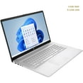 thumbnail image 2 of New HP High-Performance 17.3" HD Touchscreen Laptop,Intel Core i7-1355U,16GB RAM,512GB SSD,Intel Iris Xe Graphics,Webcam,HDMI,Wi-Fi 5 ,Bluetooth 5, Windows 11 Enterprise,Silver, 2 of 6