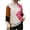 Hot Pink, variant on Vedolay Women's 2023 Tops Women's Knit Long Sleeve Sweaters Pullover Crewneck Casual Tops,Orange M