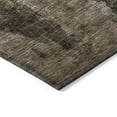 thumbnail image 4 of 8' X 10' Brown Black And Beige Abstract Washable Indoor Outdoor Area Rug, 4 of 5