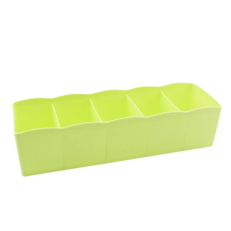 

Storage 5 Cells Organizer Storage Box Tie Bra Socks Drawer Cosmetic Divider GN Organization And Storage Bins Shelves Cabinet