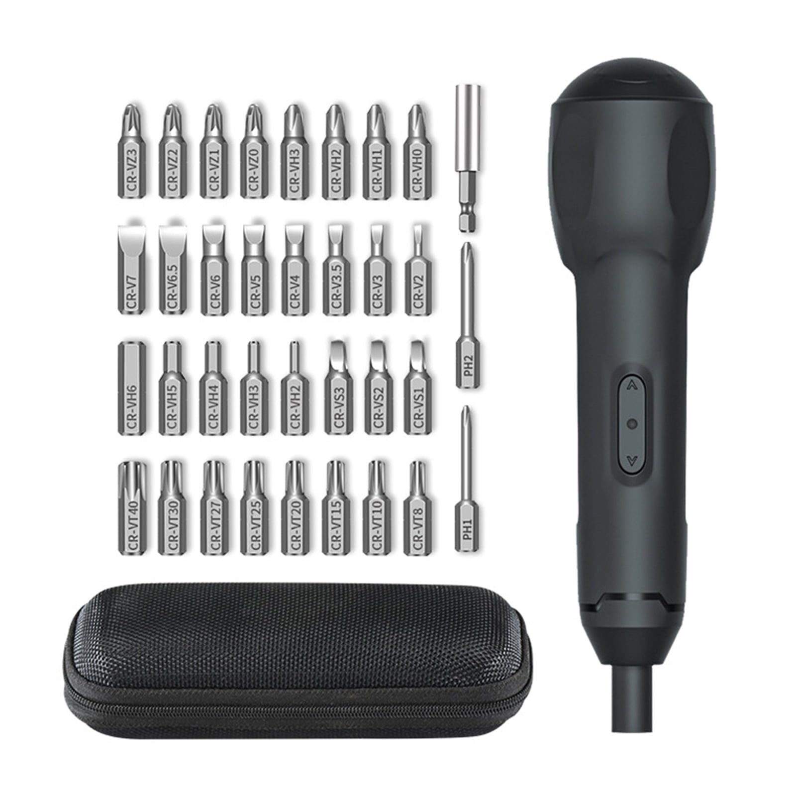 Cordless Electric Screwdriver USB c Charging Port Bits Set Rechargeable Screwdriver For Remote Car Tool Projects