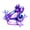 Purple, variant on Kitchen Home Decoration 3D Printing Simulation Frog Joint Movable Ornaments Offices Funny Animal Desk